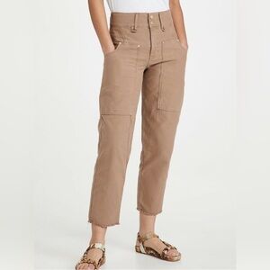 Frame Twisted Utility Pants Size 27 Washed Desert Khaki